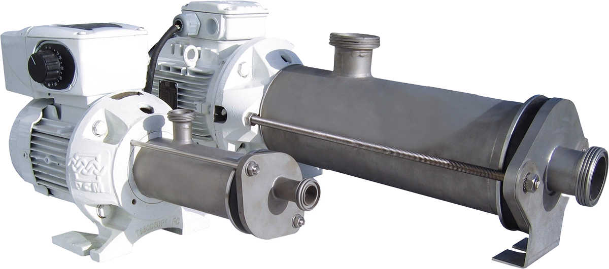 Pompy śrubowe z pływającym statorem PCM CF