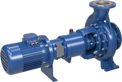 Przemysłowe pompy odśrodkowe z wirnikiem zamkniętym z kołnierzem mocującym Salvatore Robuschi RDL