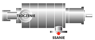 Położenie króćców w pompach wirowych Salvatore Robuschi TS