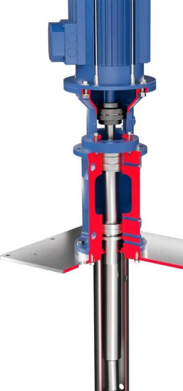 Pompy odśrodkowe typu Cantilever Salvatore Robuschi RDV/RGV/RCV/RBV/RNV