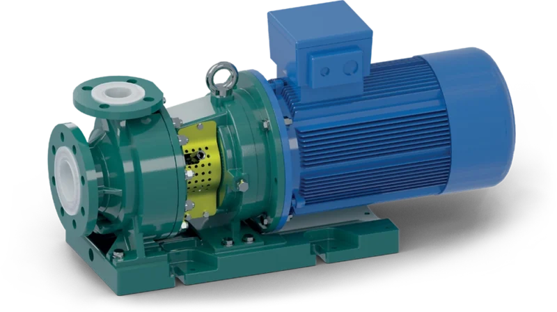 Pompy wirowe wykładane tworzywem ze sprzęgłem magnetycznym CDR UCL-B.