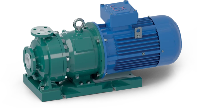 Pompy wirowe wykładane tworzywem ze sprzęgłem magnetycznym CDR UTN-BL.