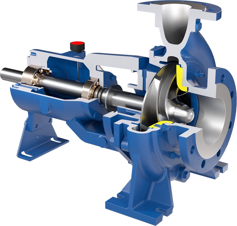 Przemysłowe pompy odśrodkowe z wirnikiem otwartym Salvatore Robuschi RG
