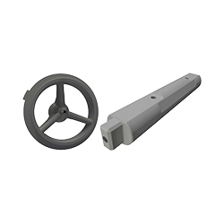 Wał i tuleje do pomp wirowych ze sprzęgłem magnetycznym CDR ETN