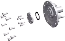 Pokrywa czopa zębnika pomp zębatych SPX Johnson TGGM.