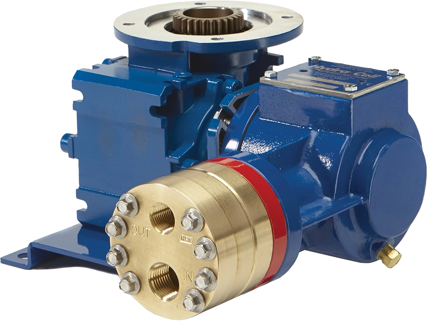 Pompy dozujące serii P100 z głowicą z mosiądzu