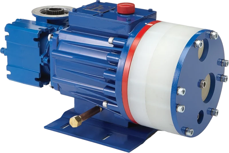 Pompy dozujące serii P600 z głowicą z PP