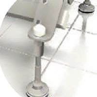 Podstawa z nóżkami do pomp śrubowych PCM HyCare