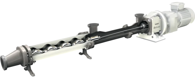 Konstrukcja pomp śrubowych PCM Hycare