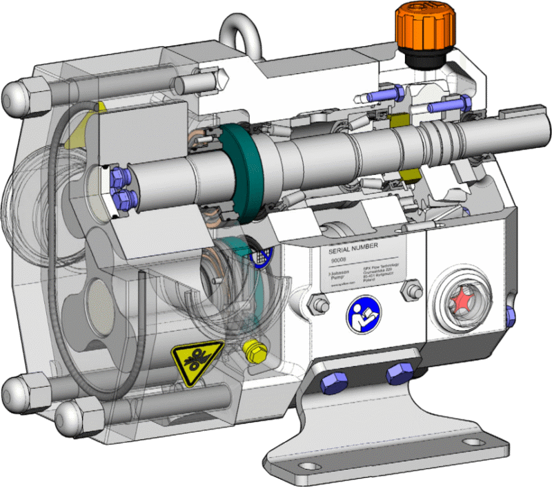 Pompy krzywkowe TLP - konstrukcja