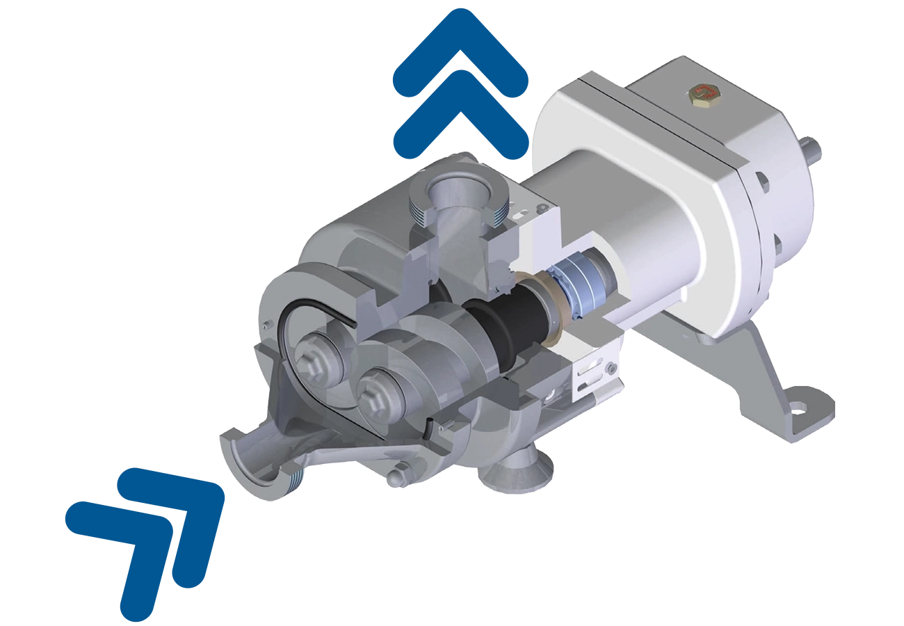 Jak działają pompy dwuśrubowe higieniczne? Zasada działania pomp dwuśrubowych.