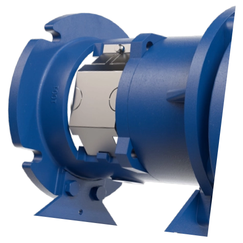 Kołnierz mocujący w pompach wirowych Salvatore Robuschi VS