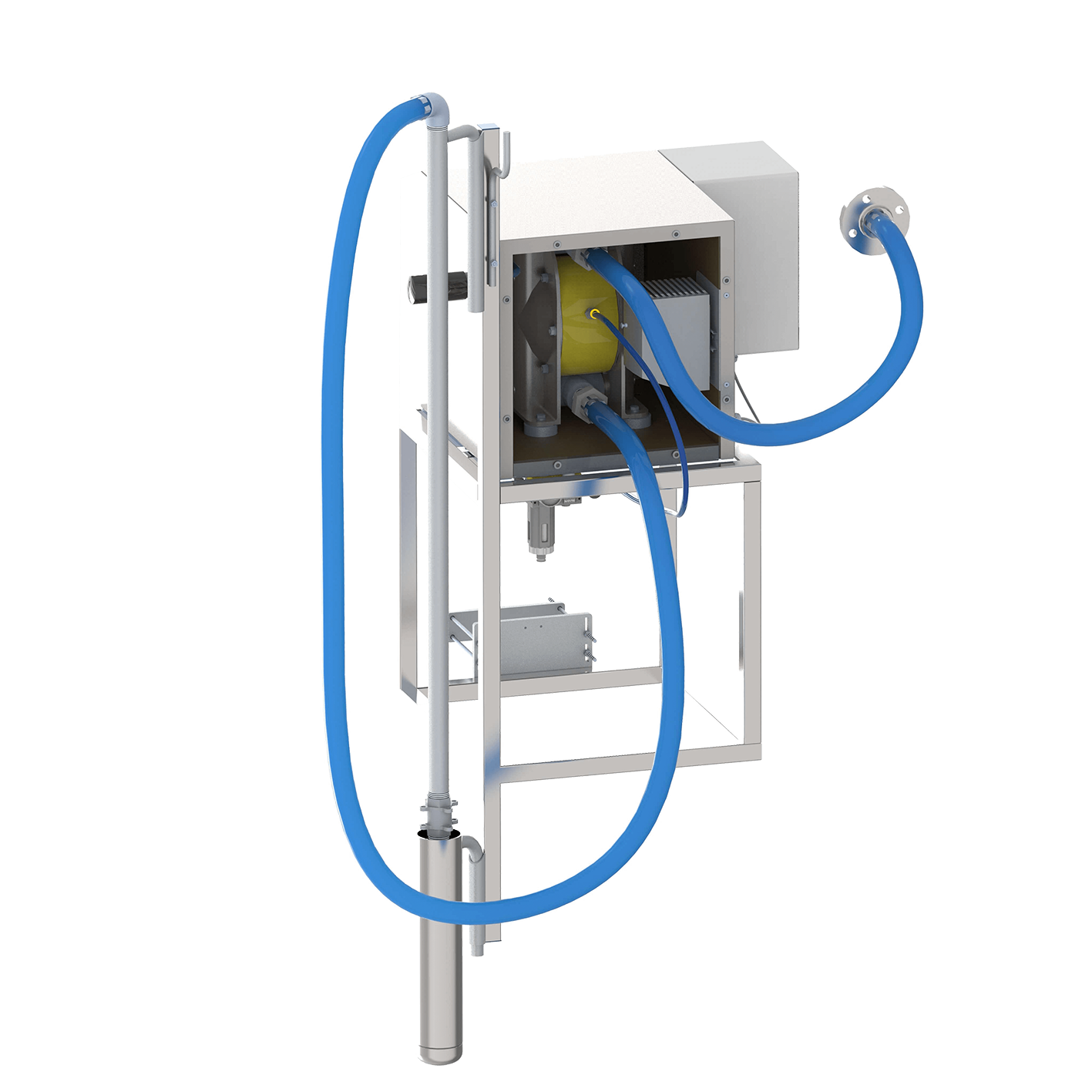 Układy rozładunku kontenerów IBC